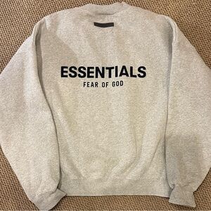 Essentials Gray Sweatshirt